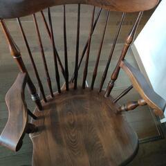 値下げ　希少モデル　キツツキマーク　ロッキングチェア　飛騨産業　アンティーク