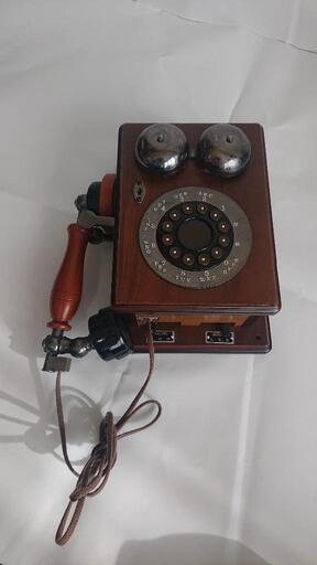 美品ユピテルレトロ電話機。
