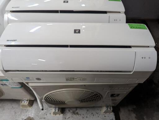 在庫270取付込2021年式2,2k6-8畳 空清 分解洗浄済SHARP