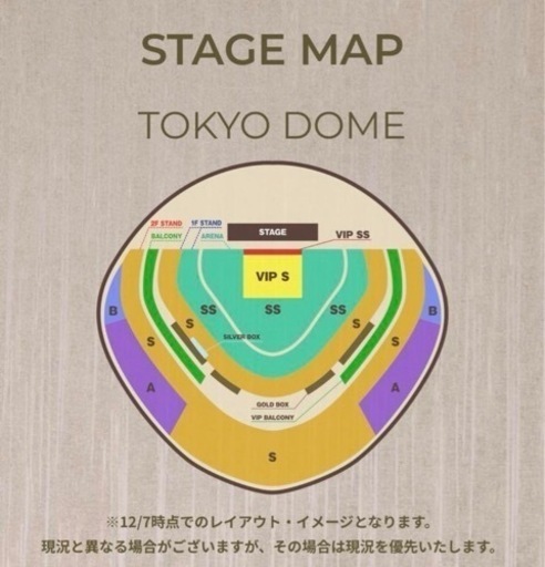 ブルーノマーズ 東京ドーム 1/21(日) SS席 チケット2枚