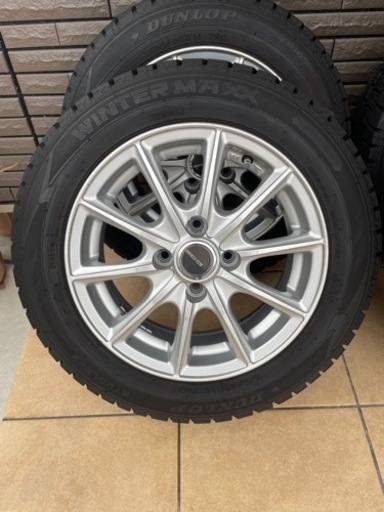 在庫わずか】北欧 * ファブリックパネル サークルフラワー × 鳥の群れ