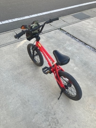 クランカー 赤 子ども用自転車 Badass company CRANKER 幼児用自転車