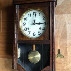 昭和30年代⏱ ̖́-‬ボンボン掛け時計