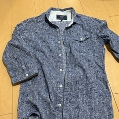 激安‼️NICOLEメンズ七分丈シャツ