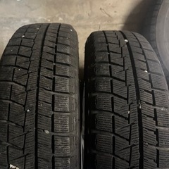 バリ溝 スタッドレス タイヤホイールセット 軽 ブリジストン