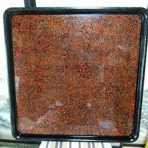 木曽漆器　広蓋