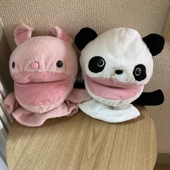 🐼🐰パペット