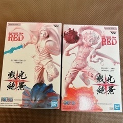［未開封］ONE PIECE RED ルフィ&シャンクス