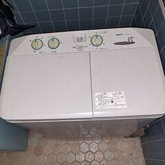 洗濯機二層式
