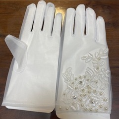 結婚式　手袋
