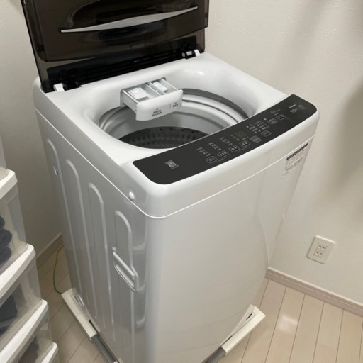 ノジマ プライベートブランド 全自動洗濯機 美品 EHX55DD（ほぼ新品）