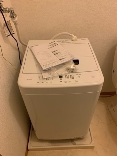 未使用品　アイリスオーヤマ　洗濯機　5.0kg