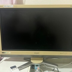 シャープ　テレビ　1台