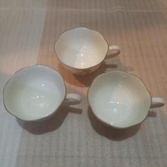 new bone china japan　コーヒーカップ３個