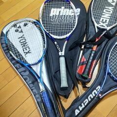 テニスラケット３本