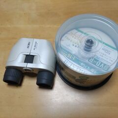 Kenko 双眼鏡(中古)、データ用DVD-R ディスク 未使用