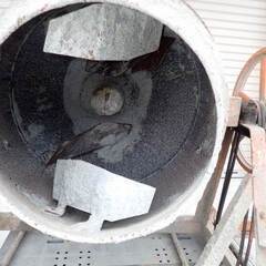 KYC コンクリートミキサー 口径45㎝奥行65㎝ 外寸 H110 W180 D80