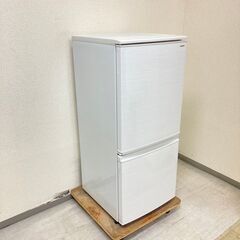 【良品😁】冷蔵庫SHARP 137L 2018年製 SJ-D14D-W 洗濯機TAGlabel 4.5kg 2018年製 AT-WM45B KO11123 KV01222