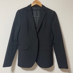 スーツセット黒+シャツ3枚