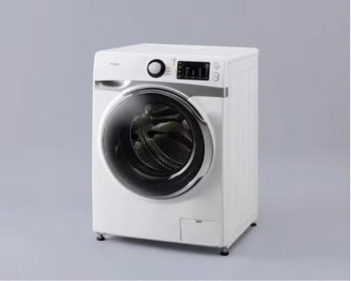 アイリスオーヤマ　ドラム式洗濯機7.5kg HD71-W／S ホワイト／シルバー