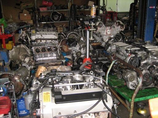 オールドMベンツ129SL-500リビルトエンジン販売