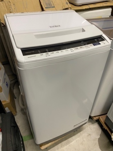 お薦め品‼️簡易分解洗浄済み‼️インバータ搭載 日立洗濯機7kg 2019年