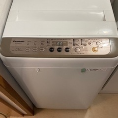 パナソニック洗濯機　7㎏　NA-F70PB11