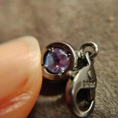 アレキサンドライト vivacios ペンダントトップ k18