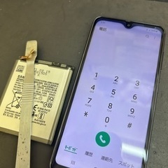 GALAXY A21のバッテリー交換