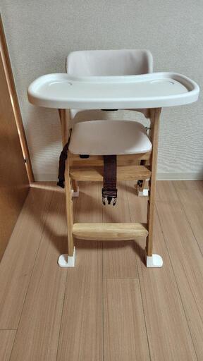 ほぼ未使用　katoji ハイブリッドハイチェア