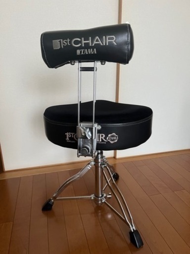 TAMA 1st.Chair ガスリフト式 ドラムスローン　専用別売りバックレスト