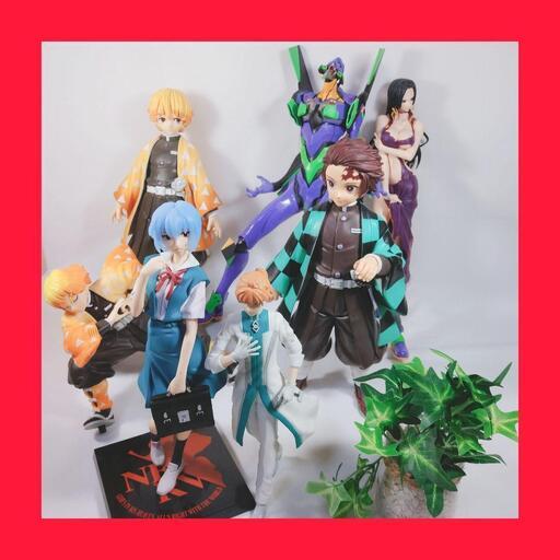 【フィギュア　セット】　鬼滅の刃　エヴァンゲリオン　ワンピース　Fate　まとめ売り