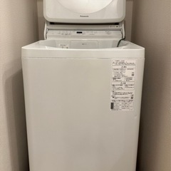 【美品】Panasonic全自動洗濯機(2020年モデル)
