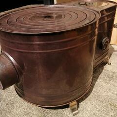 中古・ホンマ製作所・ステンレス製・時計型薪ストーブASS-60