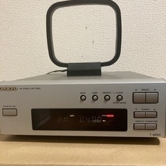 ONKYO・T-405W・FMステレオAMチューナー