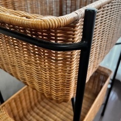 【IDEE】WALLABY BASKET STAND Black WALLABY BASKET STAND Black｜その他インテリアアクセサリ｜IDEE