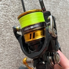 月下美人70L-T の竿リール付きです。