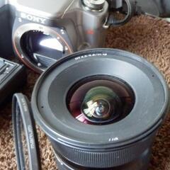 ❤️SAL1118付き☆動作品❤️α100☆レンズセット☆DT 11-18mm 広角