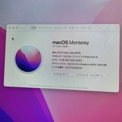 iMac 21.5-inch late2015 1TB 箱あり　...