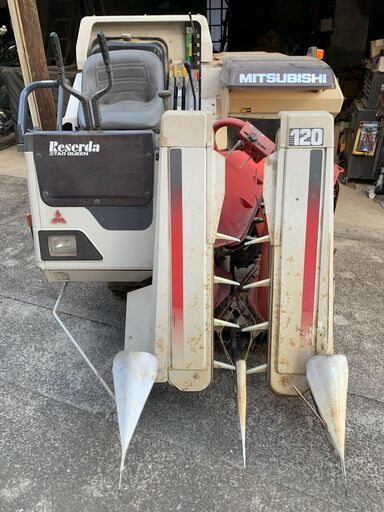三菱コンバイン  MC120  2条刈　袋取り(値下げ)