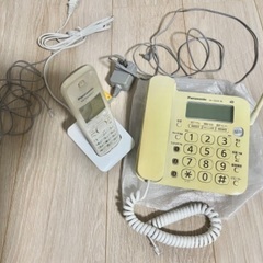 パナソニック　コードレス電話機　RURURU