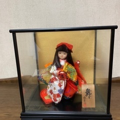 日本人形　女の子　舞