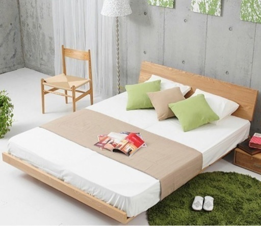 casa hills 北欧風　セミダブル用ベッド