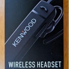 新品未使用未開封　KENWOOD KH-M300-B 片耳ワイヤ...