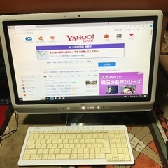 FUJITSU モニター型　パソコン　CPU ce leron ...