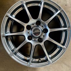 A-TECH SCHNEIDER 16インチ 5穴 美品中古ホイール×4本セット