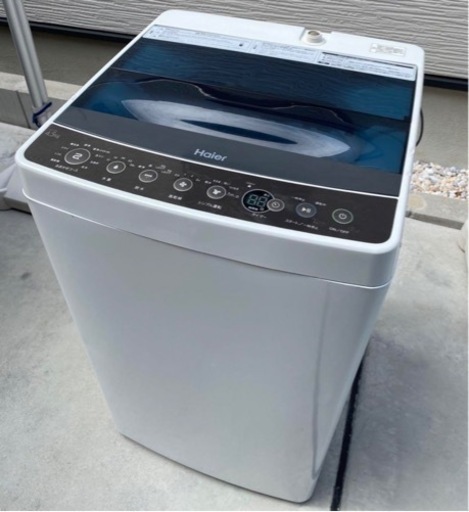 名古屋市近郊送料設置無料 2017年式ハイアール全自動洗濯機4.5kg