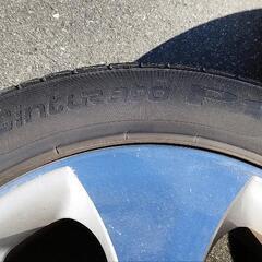 中古★トヨタ 10 アルファード 純正ホイール タイヤ 4本セット ★ 2本 新品同様タイヤ TOYO NANOENERGY 3PLUS