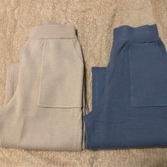 レディース GU ニットパンツ S セット まとめ売り 秋冬服