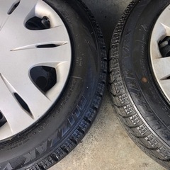 冬タイヤ 155/65R14 ホンダ純正ホイール付き2020年製スタッドレス4本組